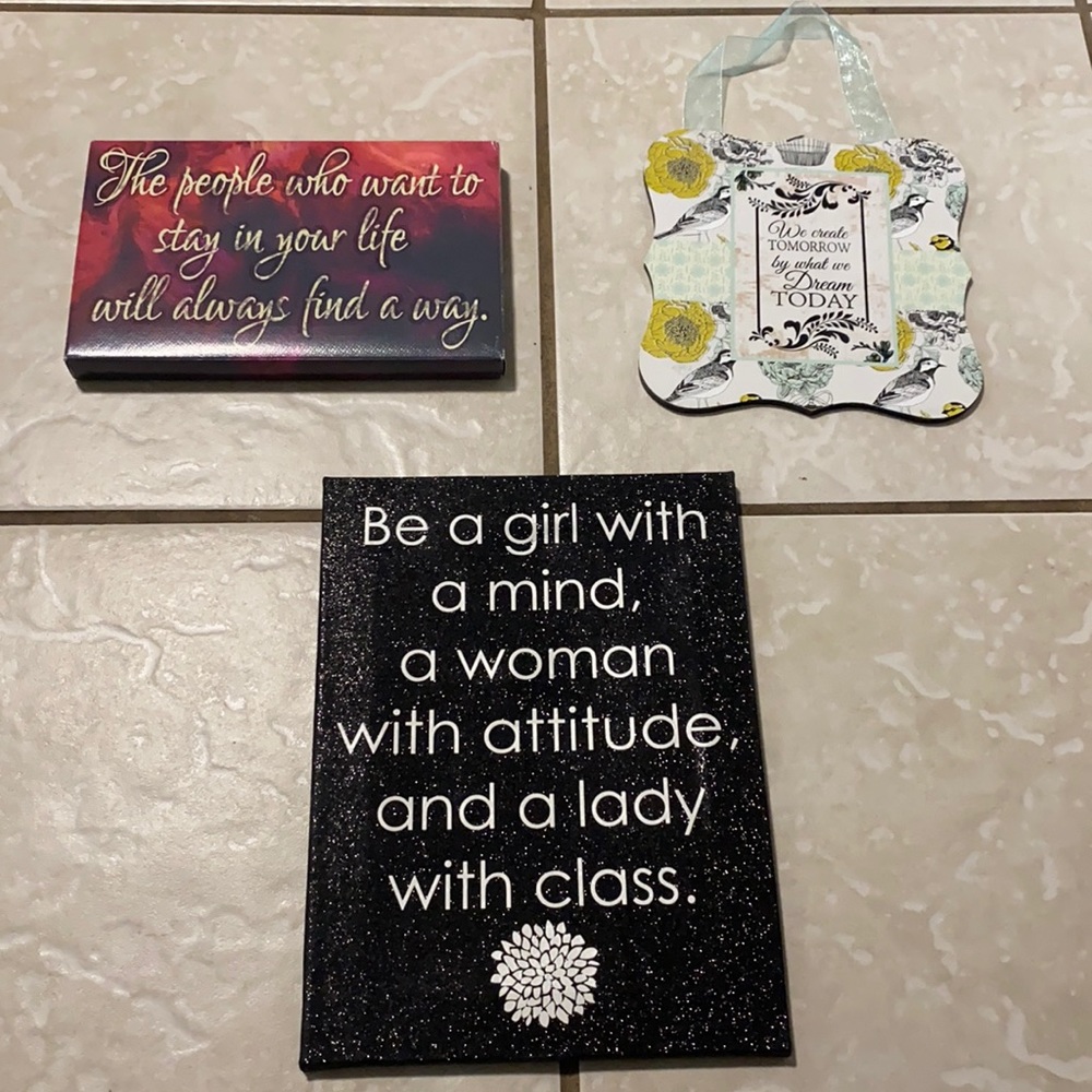 Motivational signs bundle